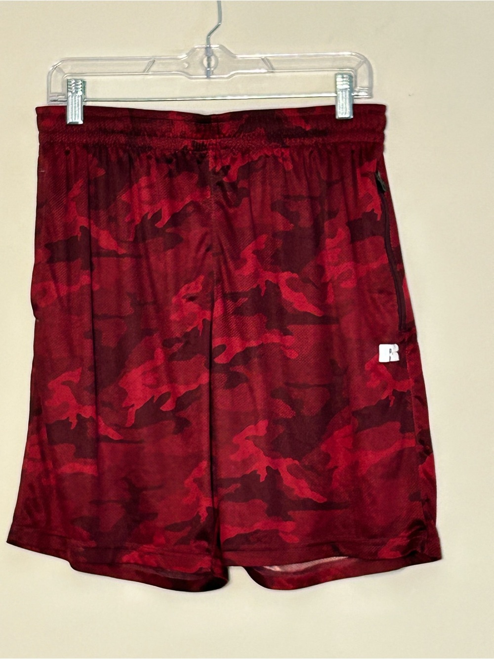 Russell Athletic Camo Performance Shorts Large